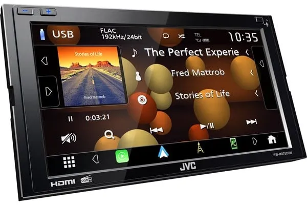 JVC KW-M875DBW bilmediemottaker