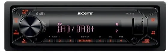 Sony DSX-B41D - Bilradio - digital mottaker - monofonisk - Single-DIN - Bilradio